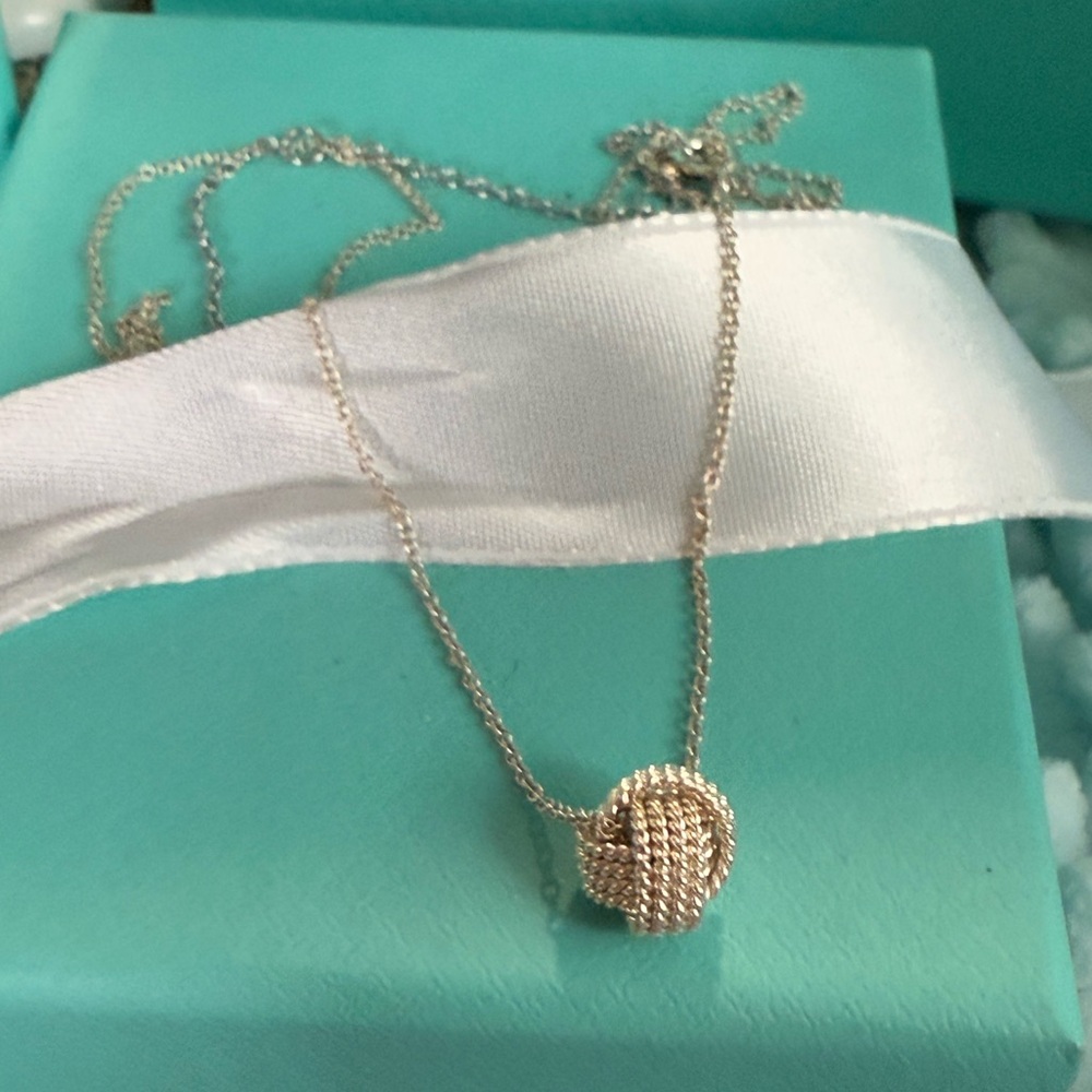 Tiffany and Co Twist Knot Necklace